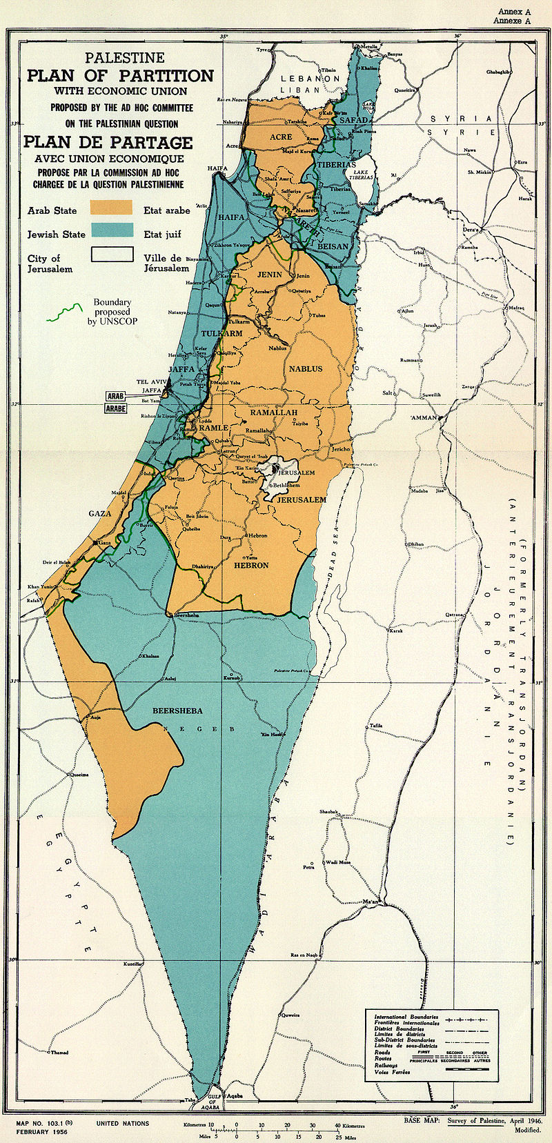 800px-UN Palestine Partition Versions 1947